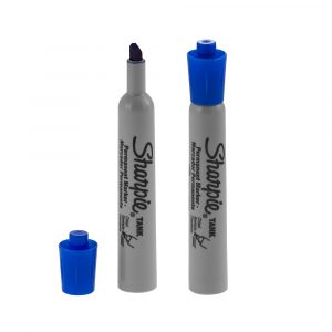 MARCADOR PERMANENTE PUNTA FINA (AZUL) | SHARPIE