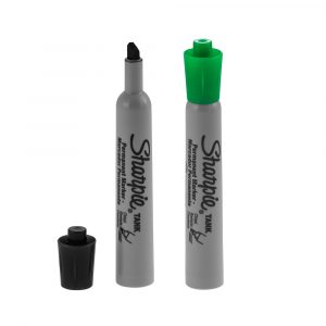 MARCADOR PERMANENTE TANK BISELADO (VERDE) | SHARPIE