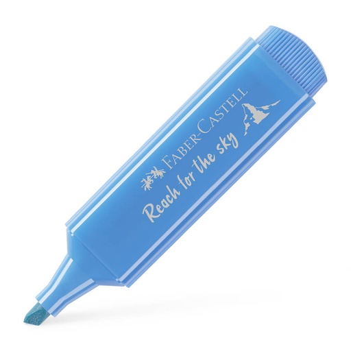 [15446-AZUL ULTRAMAR] MARCADOR RESALTADOR TEXTLINER 46 PASTEL (AZUL) | FABER CASTELL