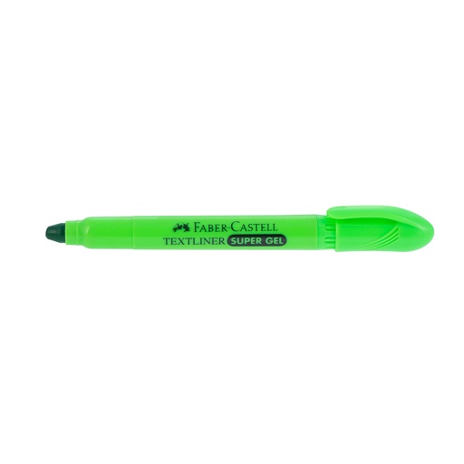 [14212-VERDE] MARCADOR RESALTADOR TEXTLINER SUPER GEL (VERDE) | FABER CASTELL