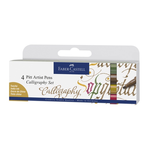 [167505] MARCADORES CALIGRAFICOS 167504/167505 (COLORES) | FABER CASTELL