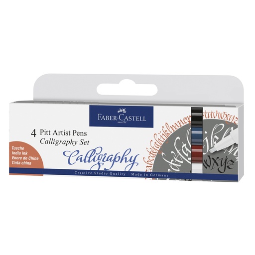 [167504] MARCADORES CALIGRAFICOS 167504/167505 (BASICOS) | FABER CASTELL