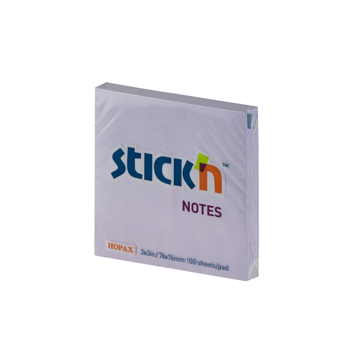 [11260.21403] NOTAS ADHESIVAS 3X3 COLORES SURTIDOS (LILA) | STICK'N