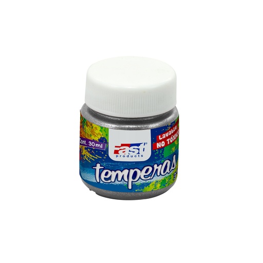 [12111-169] TEMPERA METALICA 30ML UNIDAD (ALUMINIO) | FAST