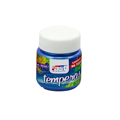 [12111-212] TEMPERA METALICA 30ML UNIDAD (AZUL COBALTO) | FAST