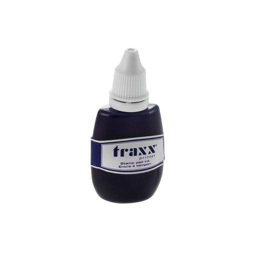 [12232-AZUL] TINTA PARA ALMOHADILLA 7011 COLORES SURTIDOS 28ML (AZUL) | TRAXX
