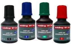 [04236-ROJO] TINTA PARA MARCADOR PIZARRA BT-30 SURTIDO (NG-RJ-AZ-VD) (ROJO) | EDDING