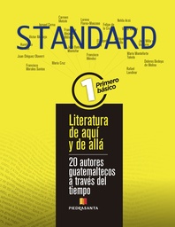 [ST-LITEAA1] LITERATURA DE AQUI Y DE ALLA 1 STANDARD 20 AUTORES GUATEMALTECOS | PIEDRASANTA