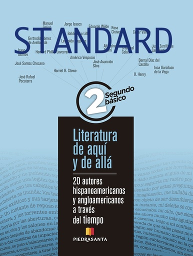 [ST-LITEAA2] LITERATURA DE AQUI Y DE ALLA 2 STANDARD 20 AUTORES HISPANO Y ANGLOAMERICANOS | PIEDRASANTA