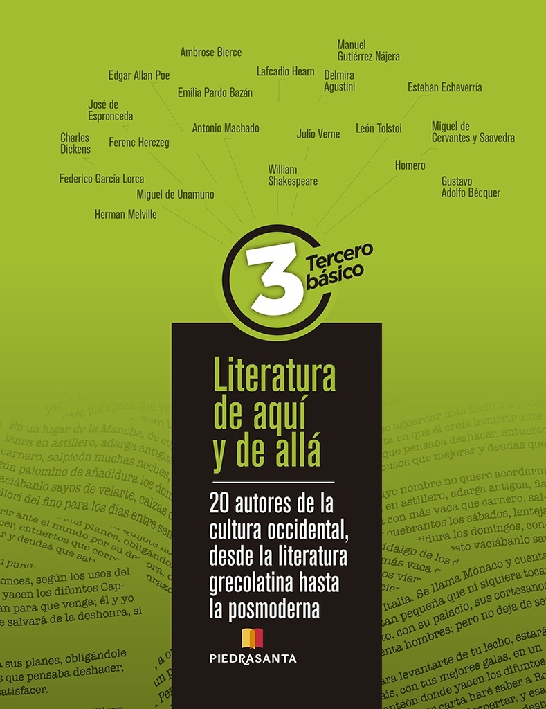 LITERATURA DE AQUI Y DE ALLA 3 20 AUTORES CULTURA OCCIDENTAL GRECOLATINA-POSMODERNA