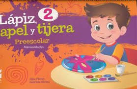 [830026] LAPIZ, PAPEL Y TIJERA PRE ESCOLAR 2 | PATRIA