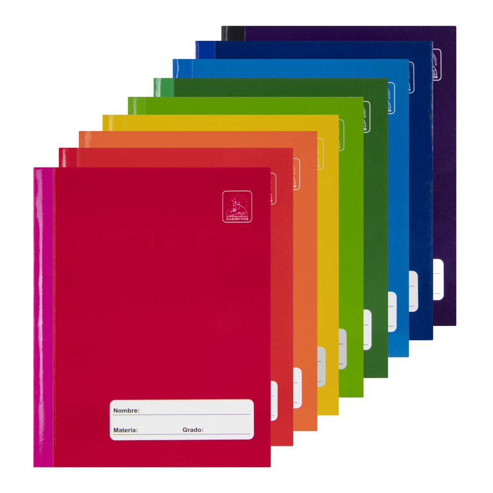 CUADERNO COSIDO 100 HOJAS RAYADO SURTIDO | CONQUISTADOR