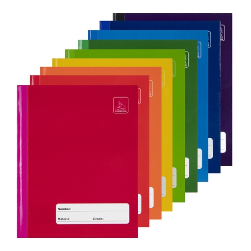 CUADERNO COSIDO 100 HOJAS RAYADO SURTIDO | CONQUISTADOR