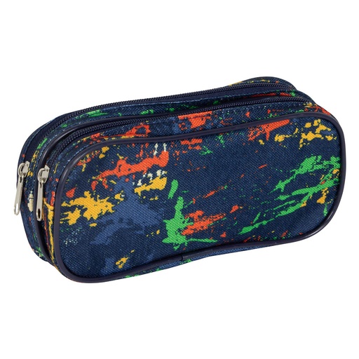 PORTA-LAPICES DOBLE DISEÑOS SURTIDOS FY-3747 | FANCY BAG