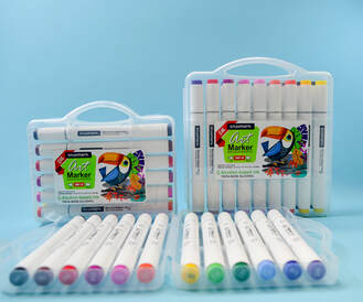 [3931B] MARCADORES ACRILICOS X12 COLORES ST-03931-12B | STUDMARK