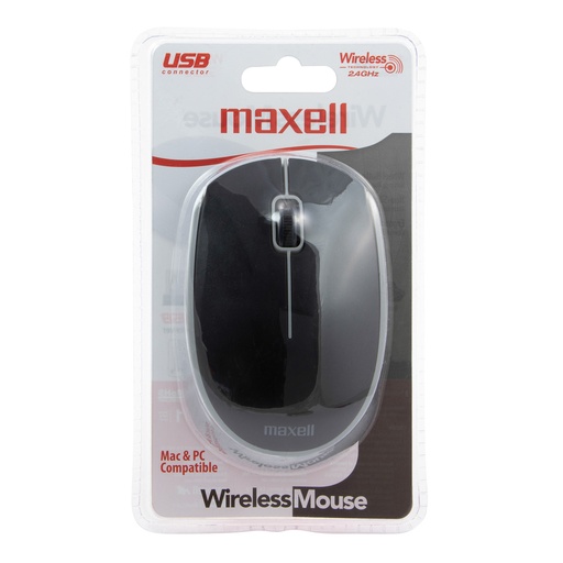 [51136] MOUSE MOWL-100 NEGRO/GRIS WIRELESS | MAXELL