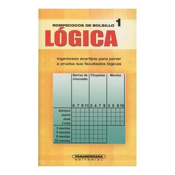 [341459] LOGICA 1 ROMPECOCOS DE BOLSILLO | PANAMERICANA