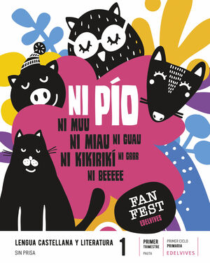 [179991] LENGUA CASTELLANA Y LITERATURA 1ro PRIMARIA PAUTA A SIN PRISA | EDELVIVES