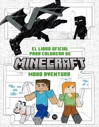 [19-25-009                      ] MINECRAFT. EL LIBRO OFICIAL PARA COLOREAR MODO AVENTURA                                               | V&R