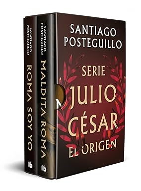 [381940] ESTUCHE SERIE JULIO CESAR (ROMA SOY YO Y MALDITA ROMA) | B DE BOLSILLO