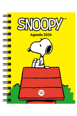 [AG-26-042] AGENDA SNOOPY 2026 AMARILLA | V&R