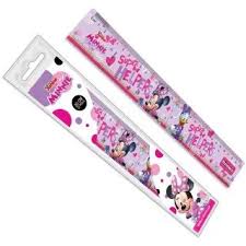 [18701] REGLA PLASTICA 30 CMS DISNEY NIÑA | PRIMAVERA