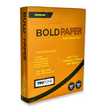 [CARTAOR04] RESMA BOND 75G CARTA | BOLD PAPER