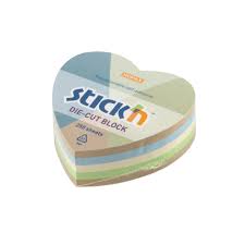 [20233] BANDERITAS 21837 FIGURA CORAZON KRAFTY PASTEL 250H | STICK'N