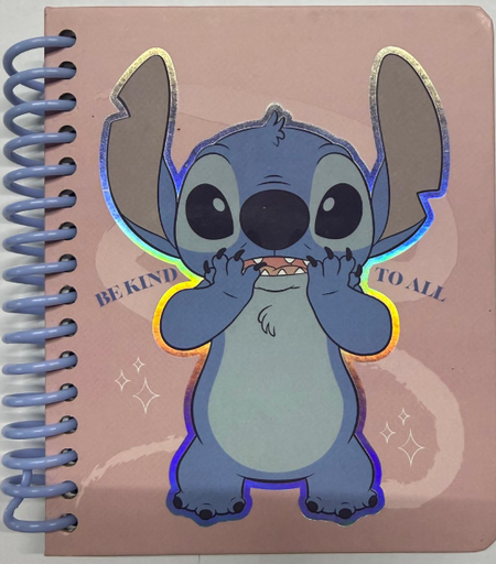 [20316] LIBRETA CON ESPIRAL 96H TD STITCH | MOOVING