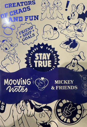[20185] LIBRETA 96H TD MICKEY AND FRIENDS | MOOVING