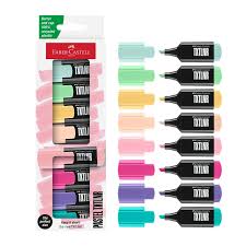 [20972] MARCADOR RESALTADOR MINI 10C PASTEL | FABER CASTELL