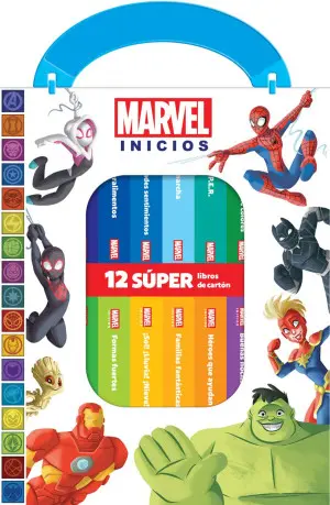 [602866] MARVEL. MI PRIMERA BIBLIOTECA  INICIOS | PIKIDS