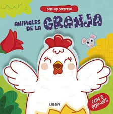 [244459] ANIMALES DE LA GRANJA - POP UP SORPRESA  | LIBSA