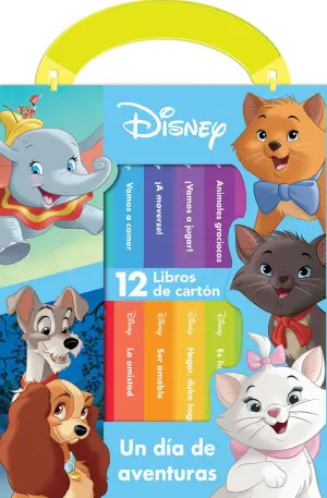[7806807] DISNEY, UN DIA DE AVENTURAS. MI PRIMERA BIBLIOTECA  | PIKIDS