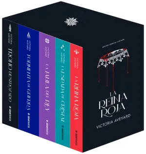 [25923] SERIE REINA ROJA (EDICION ESPECIAL) (5 VOLUMENES) | OCEANO TRAVESIA