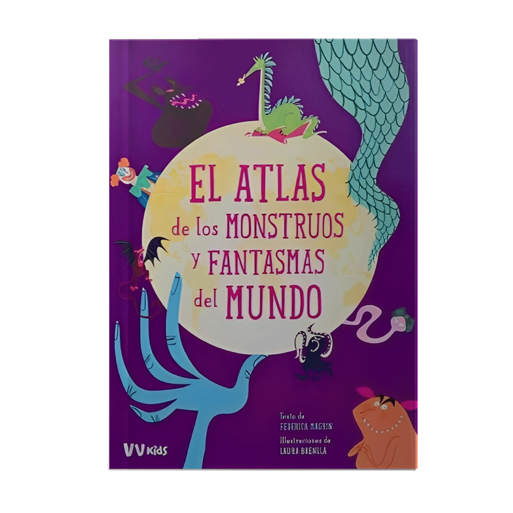 ATLAS DE LOS MONSTRUOS Y FANTASMAS | VVKIDS