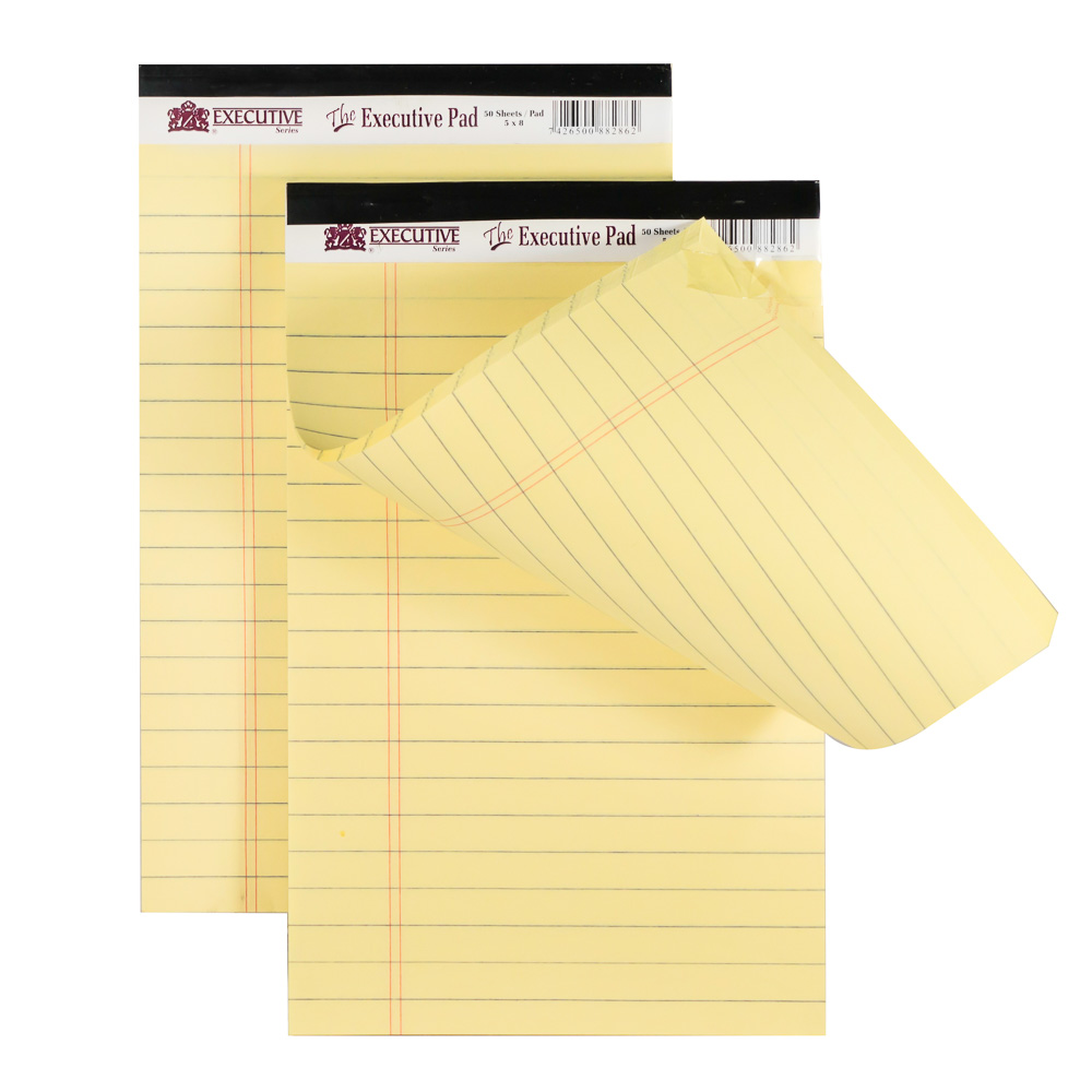 [11504] BLOCK RAYADO 1/2 CARTA X50H 82861 AMARILLO | EXECUTIVE