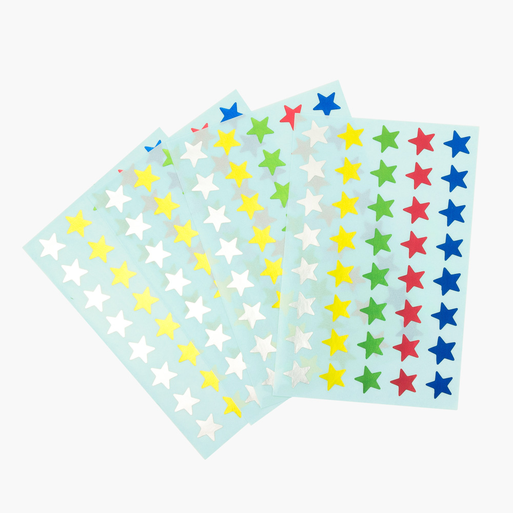 [13607] ETIQUETAS ESTRELLAS X6HOJAS | FAST