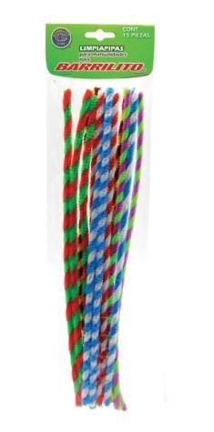 [80069] LIMPIA PIPAS CARAMELO X15 UNIDADES | BARRILITO