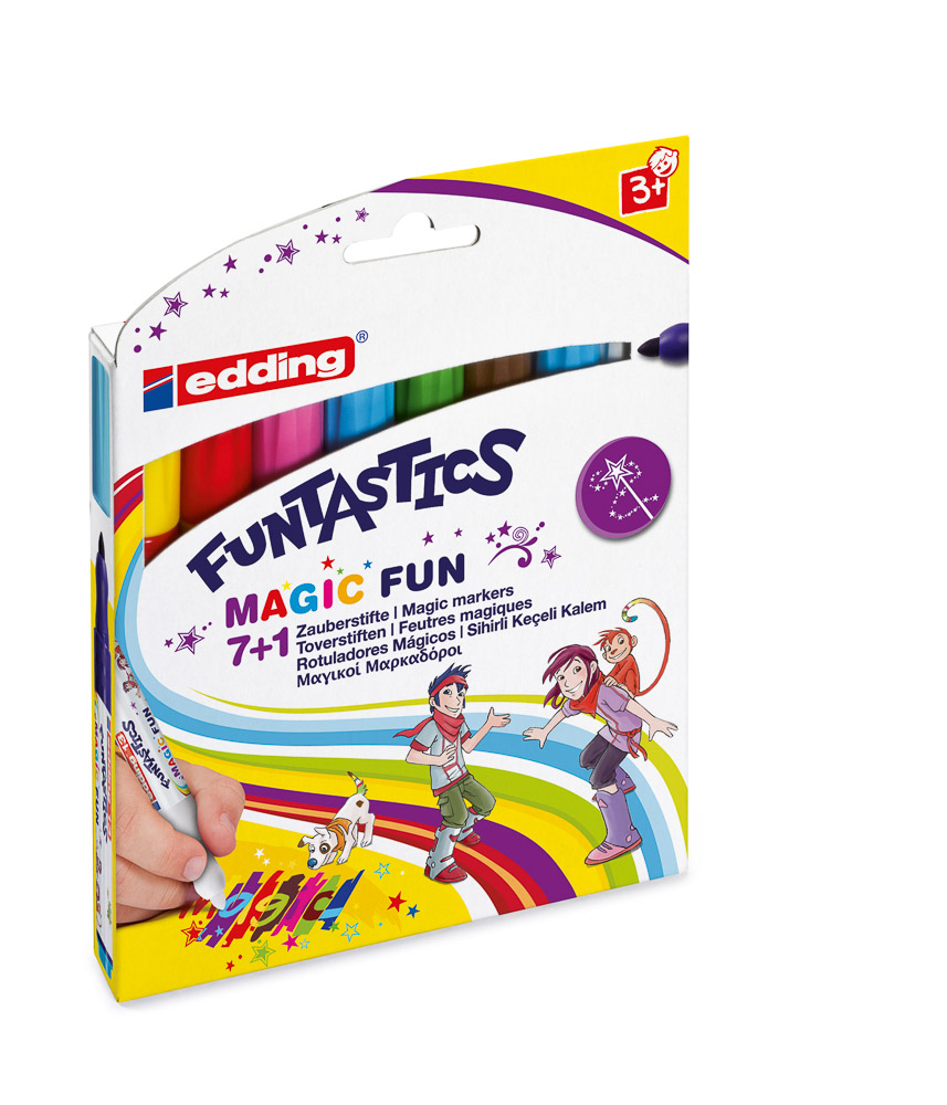 [12884] MARCADORES 138 MAGIC FUN 7+1 JUMBO | EDDING