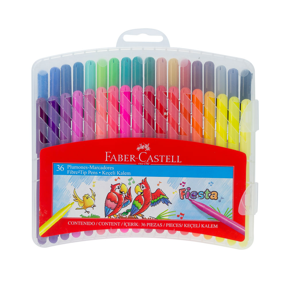 [14210] MARCADORES ESCOLARES 36 COLORES 33645 | FABER CASTELL