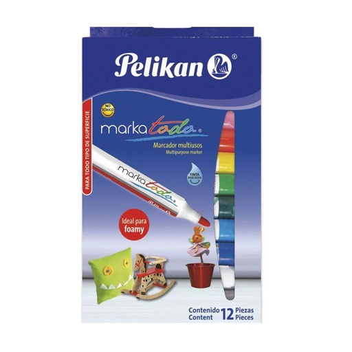 [20707034] MARCADORES MARKATODO X6COLORES 30262116 | PELIKAN