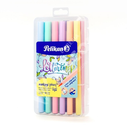 [20707058] MARCADORES TIPO PINCEL X12 PASTEL 30341201 | MARKANA