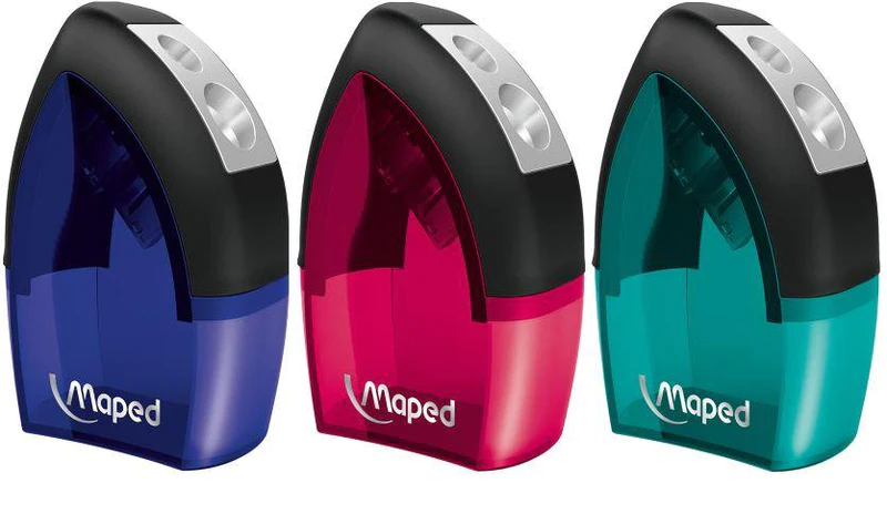[14501017] SACAPUNTAS PLASTICO CON DEPOSITO 2 AGUJEROS TONIC 506900 | MAPED