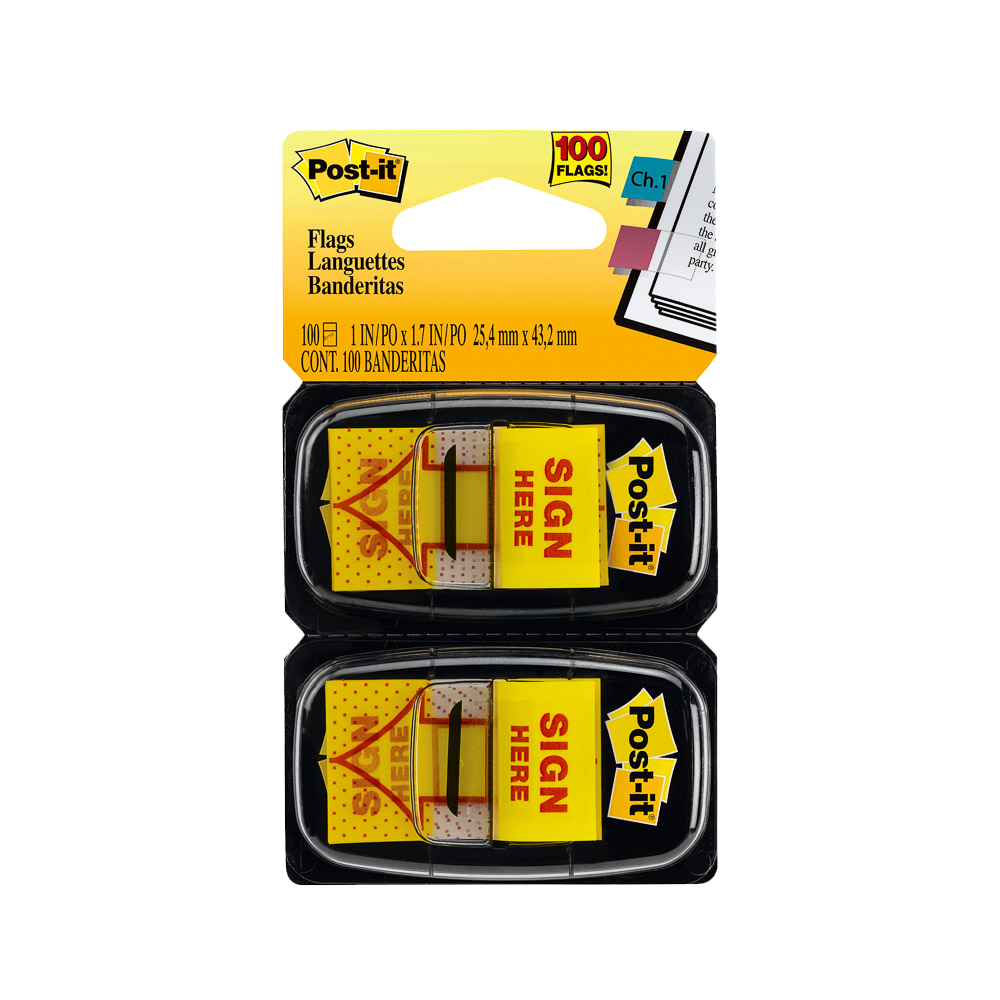 BANDERITAS 680 1X1.7" 2X1 | POST-IT