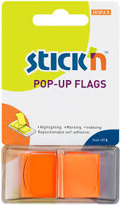 BANDERITAS POP UP CON DISPENSADOR 45X25MM 50 H COLORES SURTIDOS | STICK'N