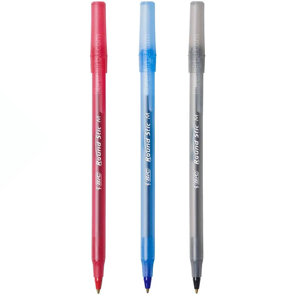 BOLIGRAFO BALL PEN ROUND STIC 1MM | BIC