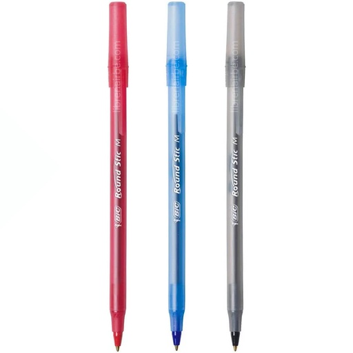BOLIGRAFO BALL PEN ROUND STIC 1MM | BIC