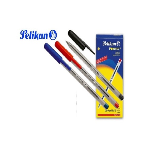 BOLIGRAFO POINTEC SUPER SUAVE MEDIANO (NG-AZ-RJ) | PELIKAN