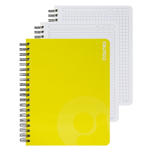 CUADERNO DOBLE ESPIRAL MULTIMATERIA 150 HOJAS | VIVO